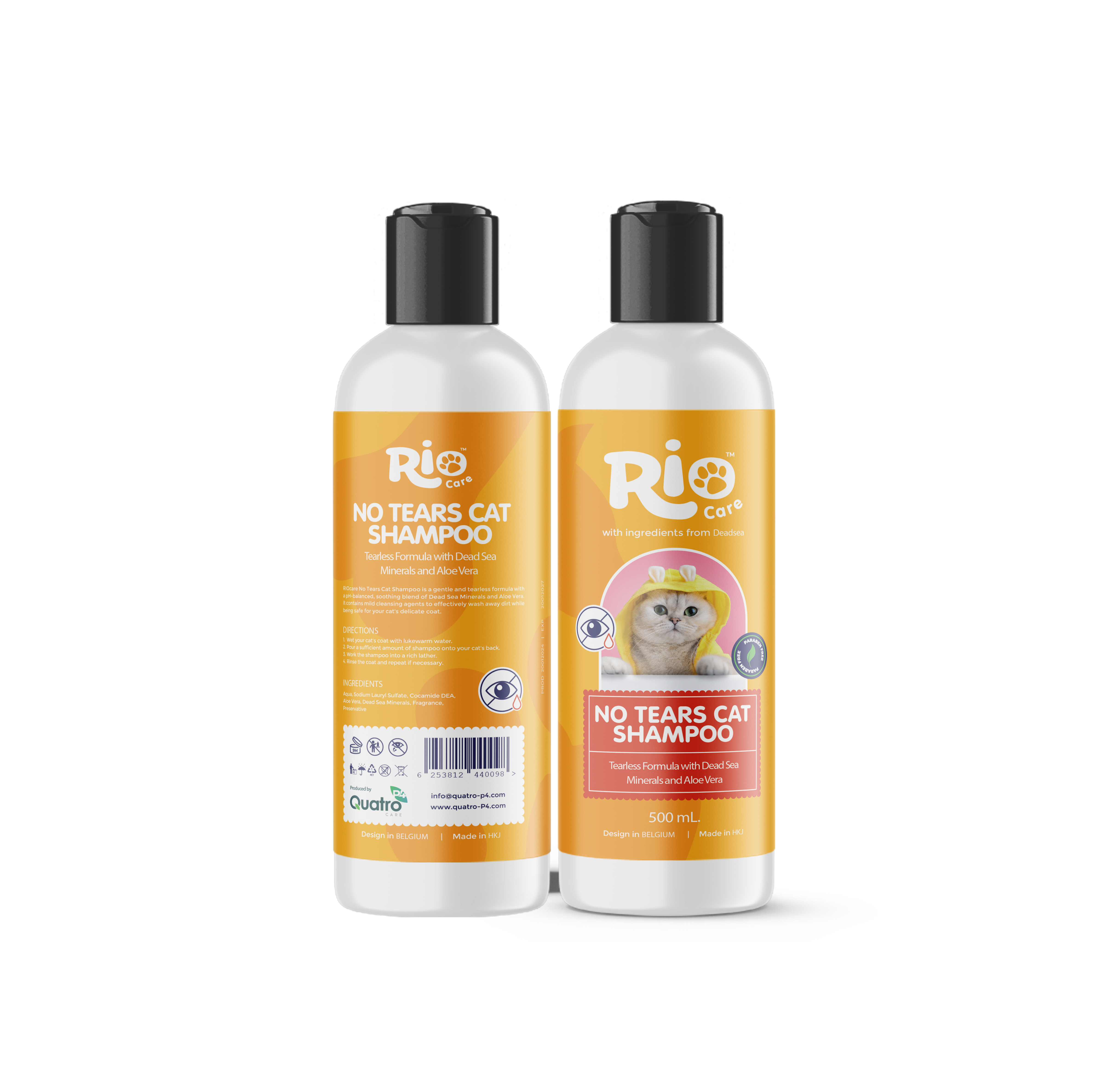 No tears cat shampoo 500 ml